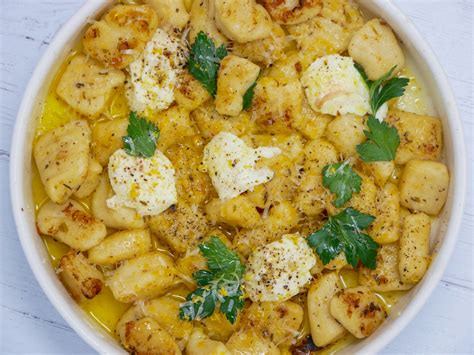 Classic Potato Gnocchi With Lemon Butter Ricotta And Parsley Dining