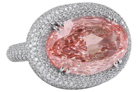 GIA Certified Platinum 15 Carat Fancy Intense Enhanced Pink Diamond