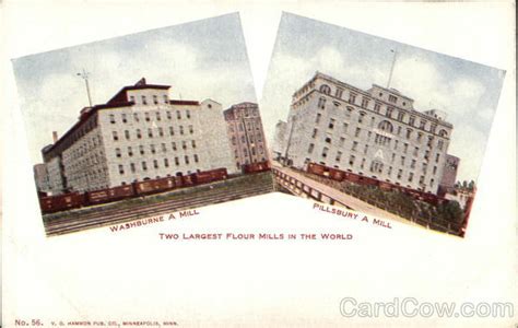Two Largest Flour Mills In The World Minneapolis Mn
