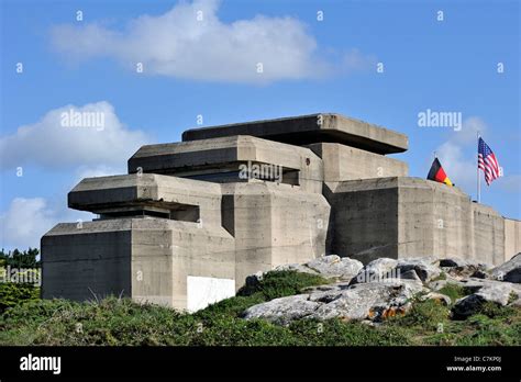 The German Second World War Two Bunker Le Grand Blockhaus At Stock