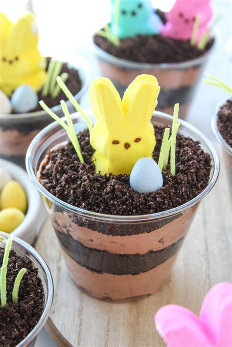 Easter Oreo Dirt Cake Cups Baking You Happier