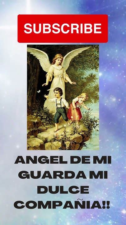 🙏 Ángel De Mi Guarda CanciÓn Para NiÑos🙏 Youtube