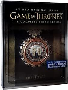 Game Of Thrones Juego Tronos Temporada 3 Steelbook Blu Ray Amazon