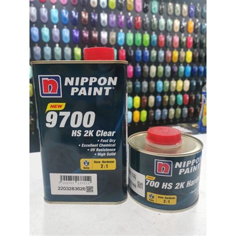 Nippon 9700 2k High Solid Clear With Hardener Shopee Malaysia