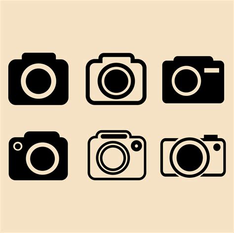 Camera Icon SVG Designs – MasterBundles