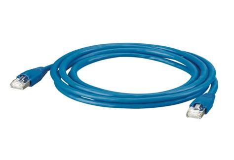 Patch Cord User Cord RJ 45 Cat 6 F UTP Screened PVC 3 M El