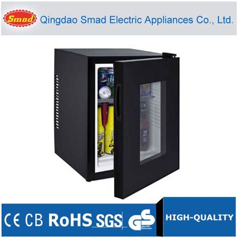 Home Hotel Use Thermoelectric Single Glass Door Minibar With CE RoHS