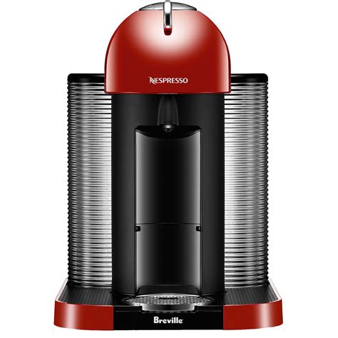 Breville Nespresso Vertuo Coffee Espresso Single Serve Machine In Red