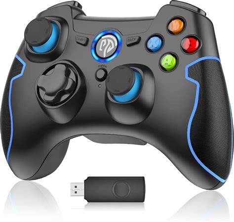 EasySMX Manette PC Sans Fil Manette PS3 PC Avec Dual Shock Pour PC PS3