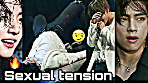 Vkook Taekook Sexual Tension Flirting Attraction And Sexy Moments