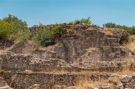 Ancient City View And Ruins Of Alexandria Troas In Çanakkale Province