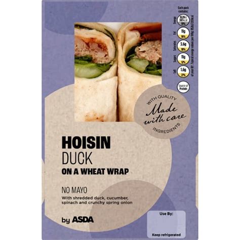 Asda Hoisin Duck On A Wheat Wrap Compare Prices And Where To Buy