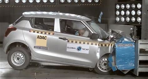 Video New Maruti Swift Scores Just Stars In Global Ncap Crash Test