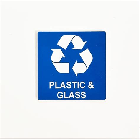 Custom Recycling Symbol Labels