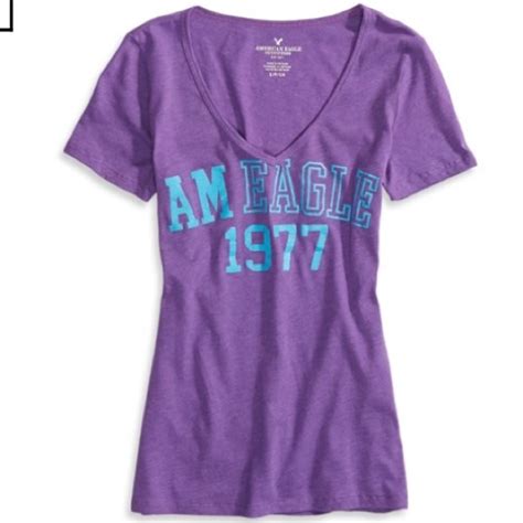 American Eagle Outfitters Tops New American Eagle Womens Purple