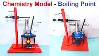 Chemistry Project Model Science Exhibition Boiling Point Of Water