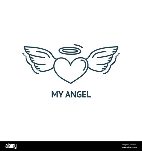 Angel Wings With Halo Drawings