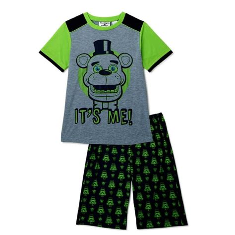 Five Nights At Freddys Boys Glow In The Dark Pajama Set 10