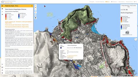 Mappa Del Rischio Idrogeologico Piano Stralcio Di Bacino Per L