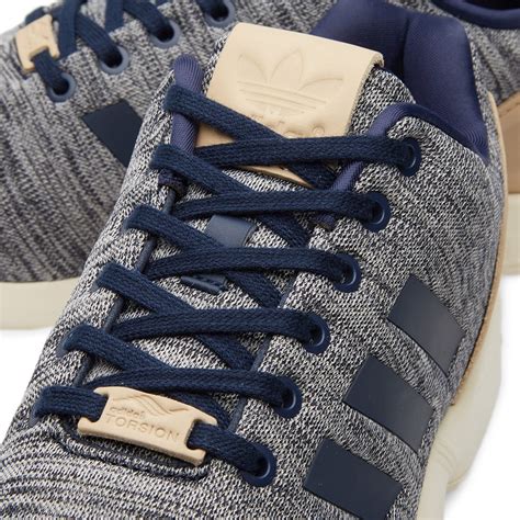 Adidas ZX Flux Collegiate Navy Pale Nude END US