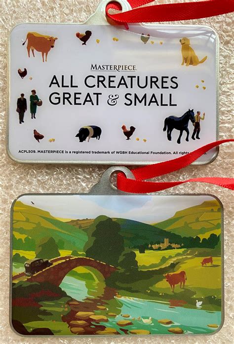 PBS All Creatures Great And Small Christmas In The Dales Ornament