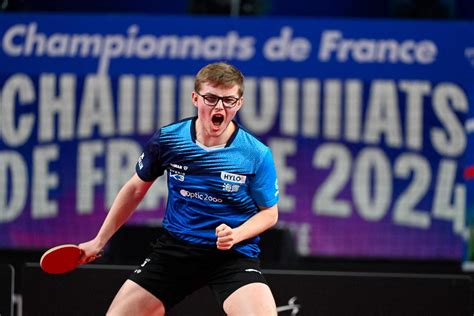 Tennis de table Alexis Lebrun domine son frère en finale et devient