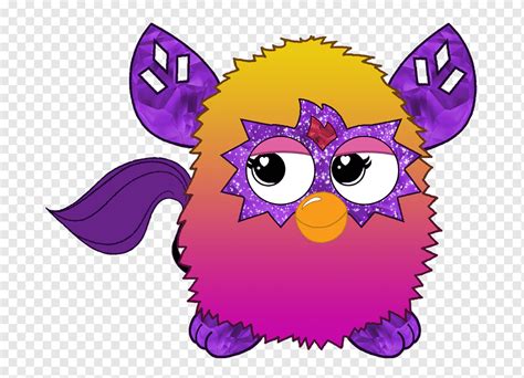 Furby Boom Cuteness Gremlins Others Purple Blue Violet Png Pngwing