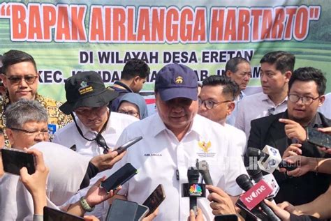 Bagikan Bantuan Pangan Airlangga Mau Lanjut Atau Setop Republika