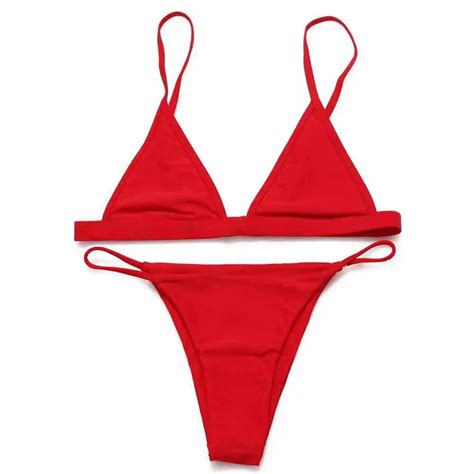 2018 New Low Waist Mujer Swimwear Women Push Up Sexy Brazilian Female