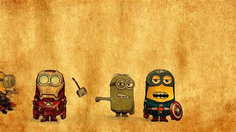 Minions Avengers Hd Wallpaper 34 Zonterscom Minions Wallpaper Avengers Wallpaper Minion