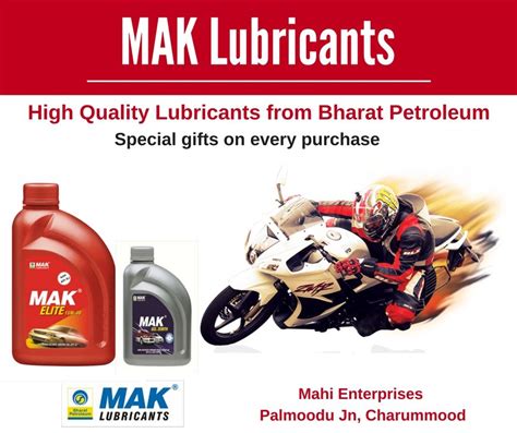 Experience the Best Vehicle Care with MAK Lubricants