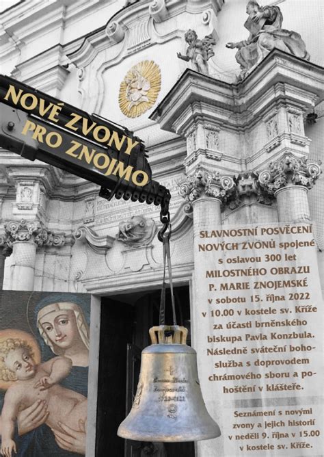 Farnost Znojmo Louka Sv Kříž nové zvony