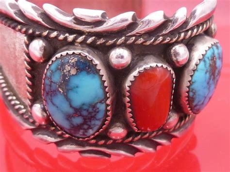 Jameson Lee Navajo Sterling Silver Morenci Turquoise Gem