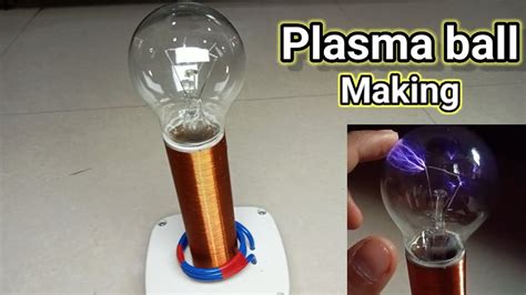 How To Make A Plasma💡ball Using High Voltage ⚡ Generator Tesla Coil High Voltage