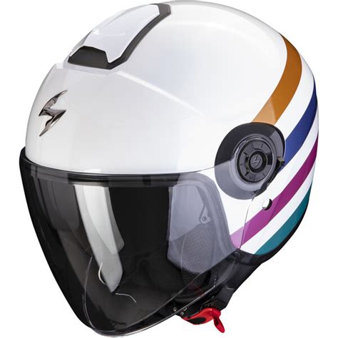 Casque Exo City Ii Bee Scorpion Moto Dafy Moto Casque Jet De