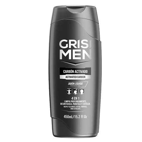 Precios Jab N L Quido Corporal Grisi Men Carb N Activado Ml