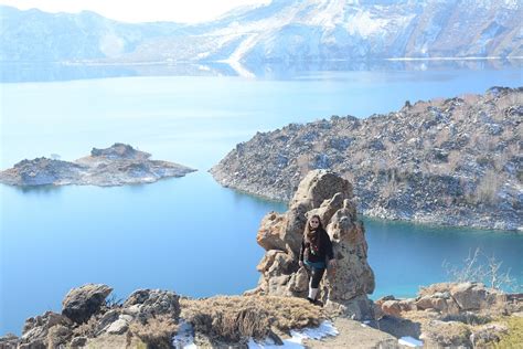 Woman Nemrut Crater Lake Free Photo On Pixabay Pixabay