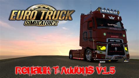 ats Renault T Addons v1 5 v 1 36 Trucks Mod für American Truck Simulator