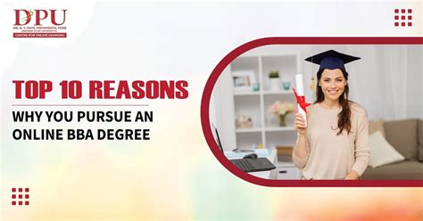 Top 10 Reasons Why You Pursue An Online BBA Degree