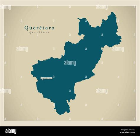 Mapa De Querétaro Imágenes Vectoriales De Stock Alamy