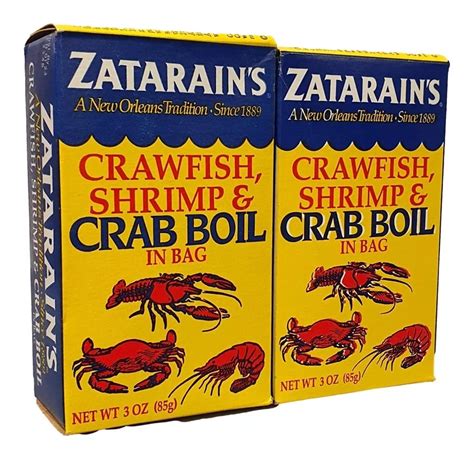 X Sazonador Zatarains Crawfish Shrimp Crab Boil G Sazonadores