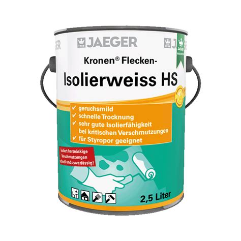 Jaeger Kronen Flecken Isolierweiß 2 5 lt 123HS90 251 CMS Gruppe