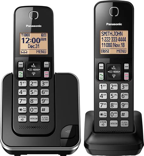 Panasonic Kx Tgc352b Kx Tgc382b Dect 60 2 Handset Landline Telephone