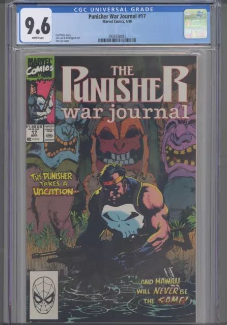 Punisher War Journal Cgc Couverture De Bande Dessin E