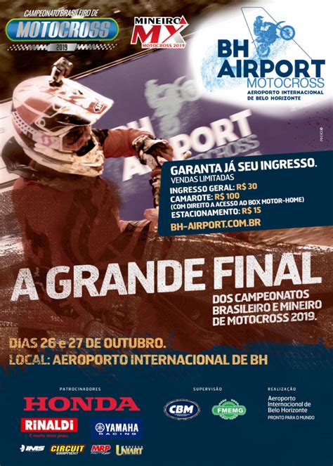 Incrições Grande Final Mineiro e Brasileiro de Motocross FMEMG