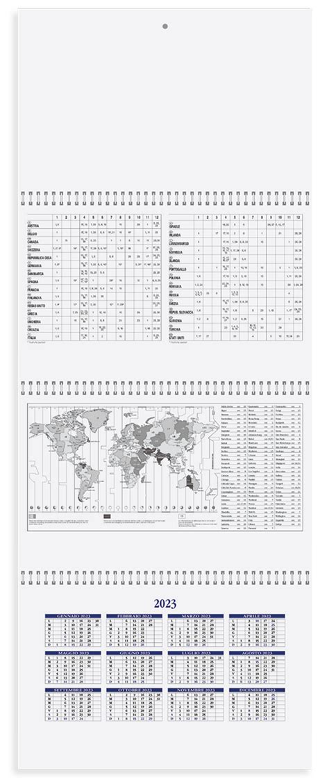 Calendario Trittico Gigante TLP Promoservice