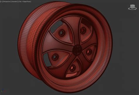 Vw Rdw Randar Rim Printable D Model By Bayazoff