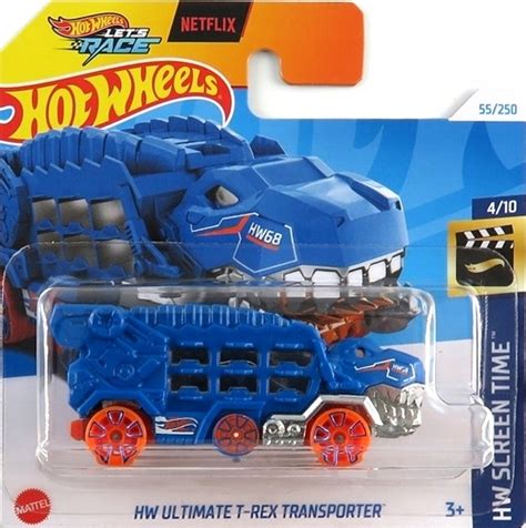 HW ULTIMATE T REX TRANSPORTER Autko Let S Race HOT WHEELS Seria Allegro Pl