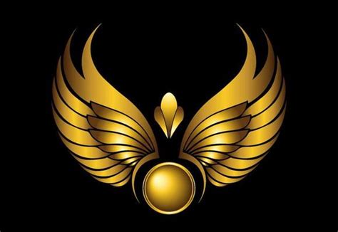 Golden Wings Logo Vector Art, Icons, and Graphics for Free Download