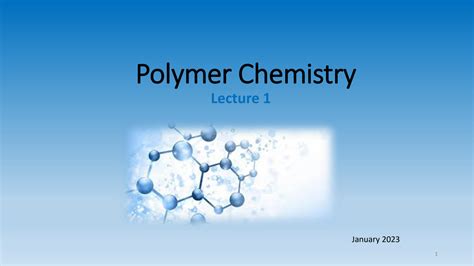 SOLUTION: Polymer Chemistry - Note 01 - Polymers - University of Kelaniya - Studypool